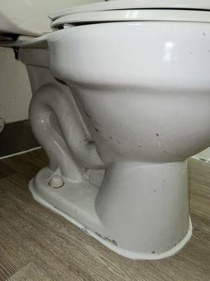 Still dirty toilet