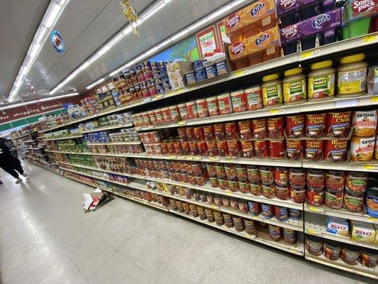 Large variety of can food!!!! I love it