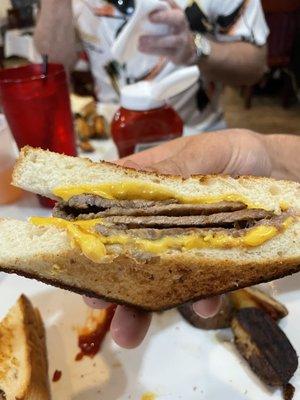 "Ribeye Classic Grilled Cheese Sandwich"