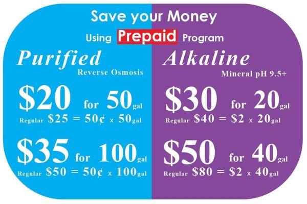 New prepay