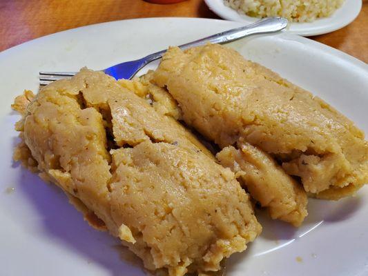 Salvadorian Chicken Tamales