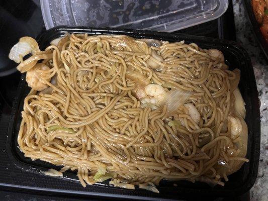 Shrimp lo mein