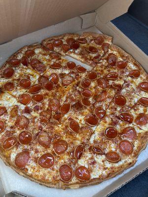 Hot honey pizza!