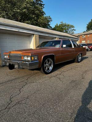 79 Coupe Deville on 20s from 106&Tires in Queens