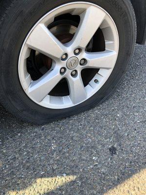 Flat tire