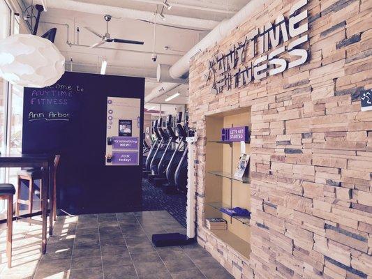 Anytime Fitness Front Lobby