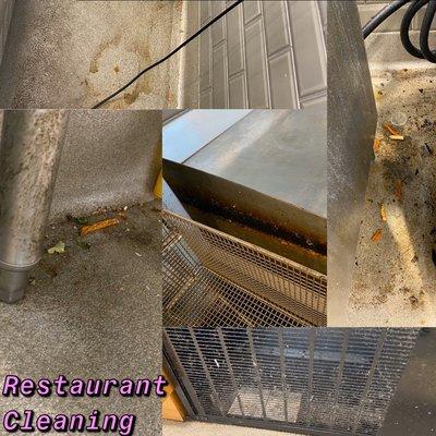 Restaurant precleaning pictures