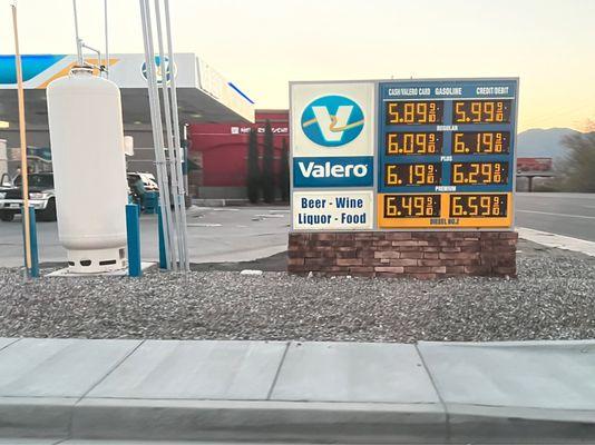 Gas prices 3/24/22