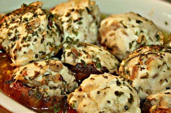 Stuffed mushrooms