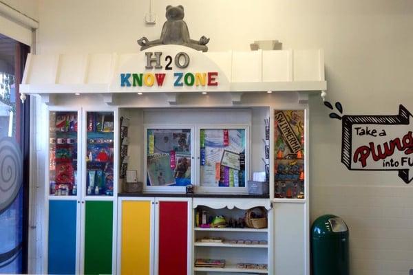 Find out what's new and exciting in the H2O Know Zone in our lobby.