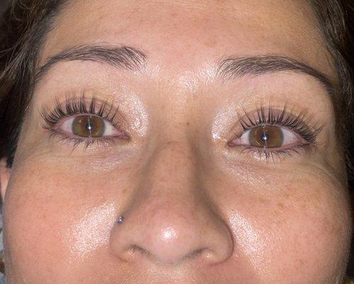 Lash lift & tint