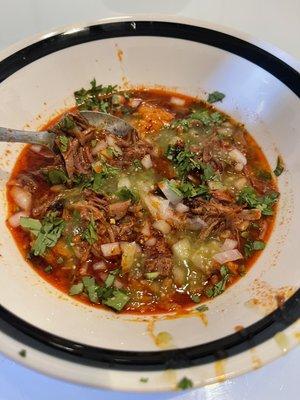 Birria De Res estilo Michoacan Apatzingan 
Fernando el Taquero