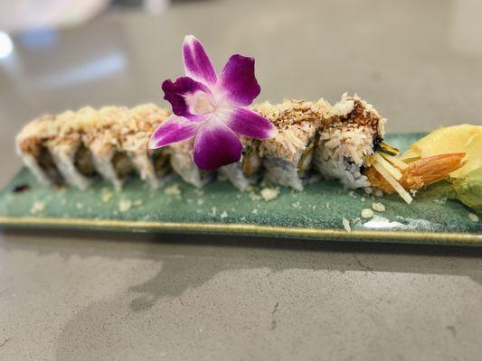 Snow mountain roll