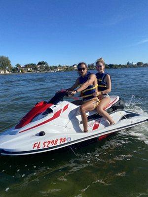 2 seater jet ski