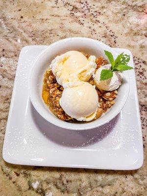 Hot Apple Crisp