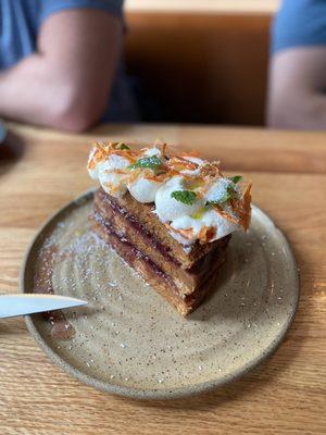 Carrot tres leches ($13)