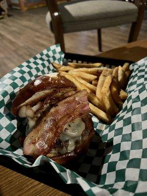 Bacon Swiss Burger