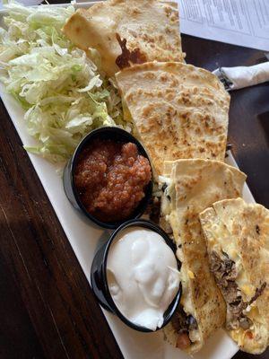 Short rib quesadilla