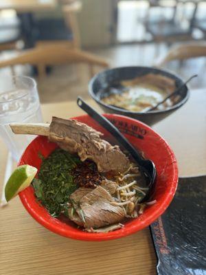 Spicy beef ramen