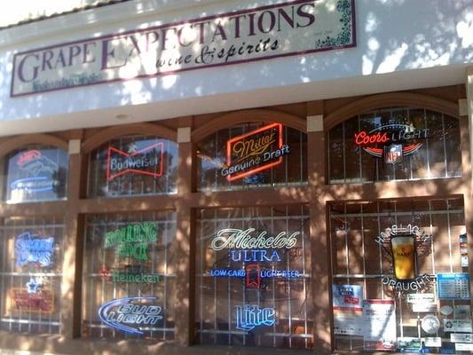 Grape Expectations store-front