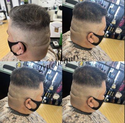 Man hair cut