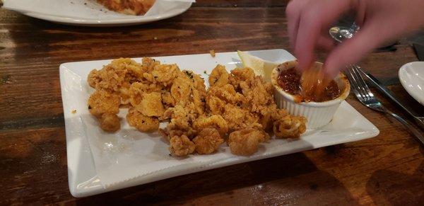 Fried calamari