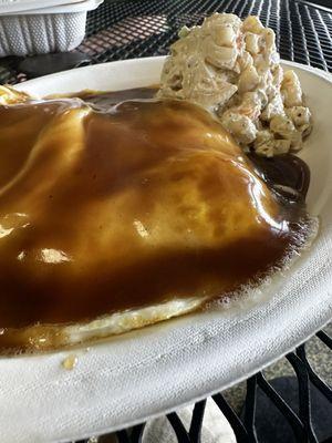 Loco Moco and Mac Salad