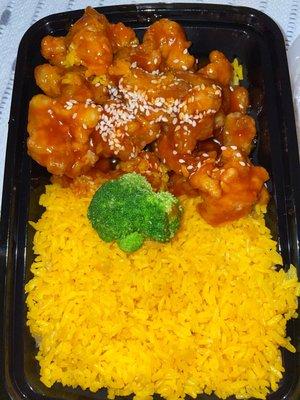 Sesame Chicken Combo