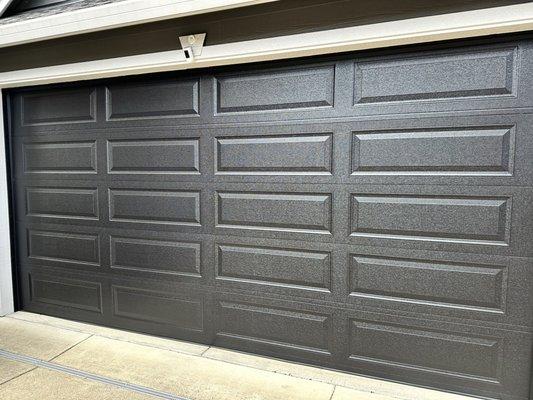 New garage door from KGN that came already painted.