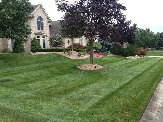 Lawn care service Northville, MI.