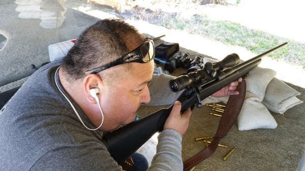 Bestie day at the gun range with Fermin Cristan. Even had time for selfies!