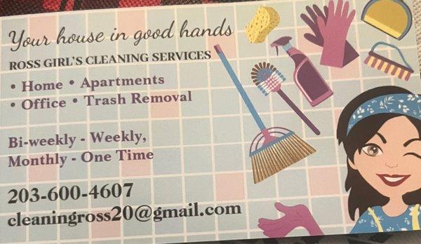 Ross Girls Cleaning Services