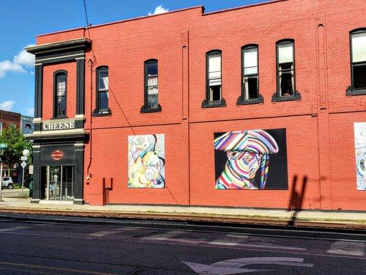 Side of Building for Boulevard Market