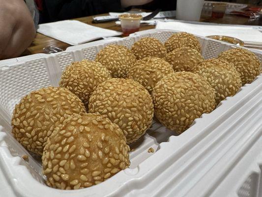 Sesame balls