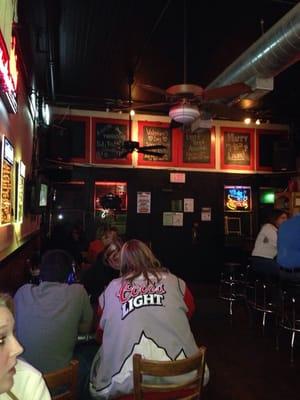 Front bar and bar dining area.