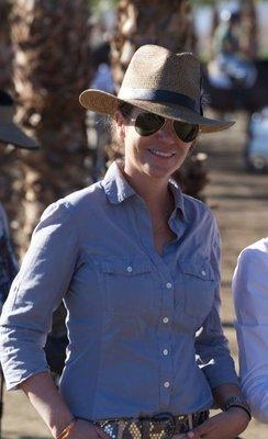 Riding Academy Director, Caroline Sterckx.