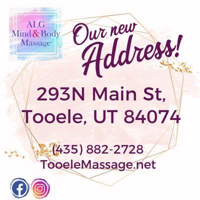 Our new address