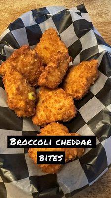 Broccoli Cheddar bites