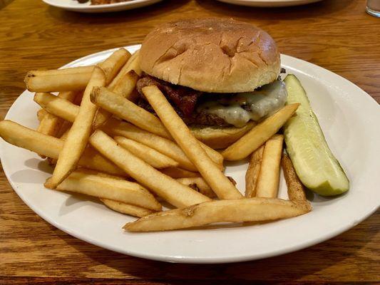 Cali Burger with fries