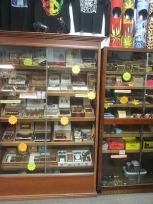 Big selection of cigars