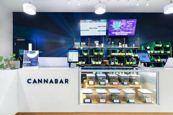 Try out our premium selection at the Cannabar.