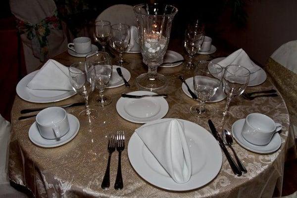 Formal Dinner Setting