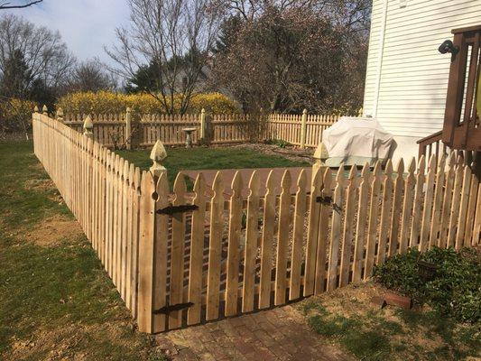 We love our new fence! - Jean A