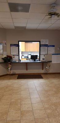 Front desk