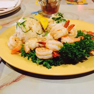 North Shore shrimp plate