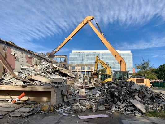 Tear Down in Washington DC at The Wharf