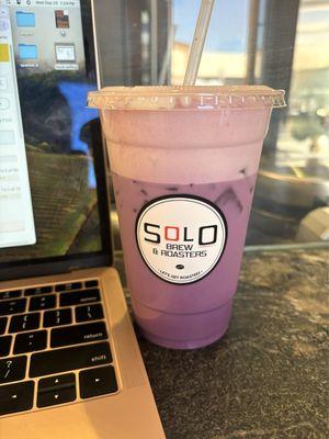 Taro latte