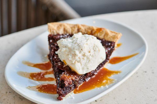 Chocolate Pecan Chess Pie