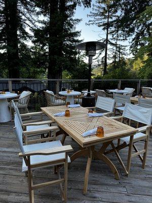 Restaurant patio