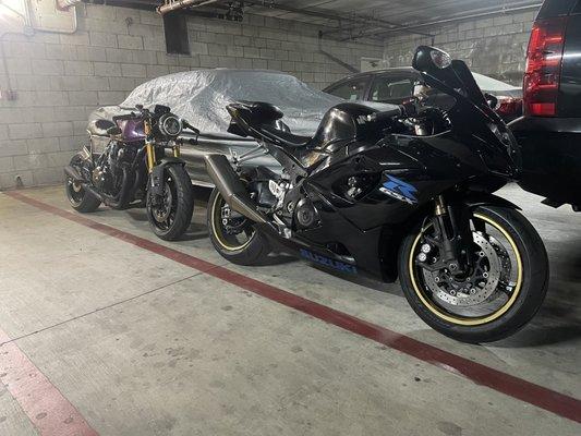 GSXR 1000 & CB750F